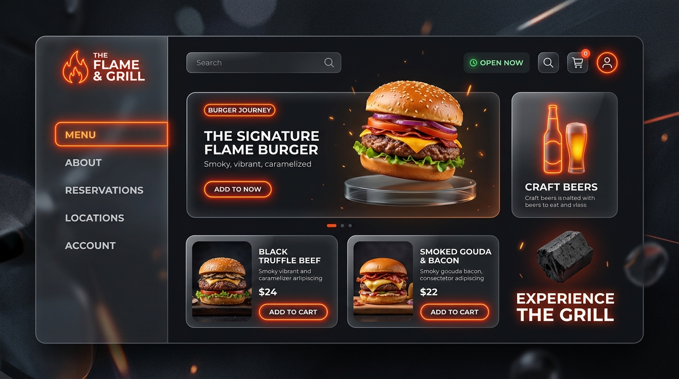 Smash Burgers Concept